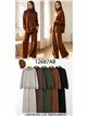 Conjunto jersey cuello vuelto y pantalón