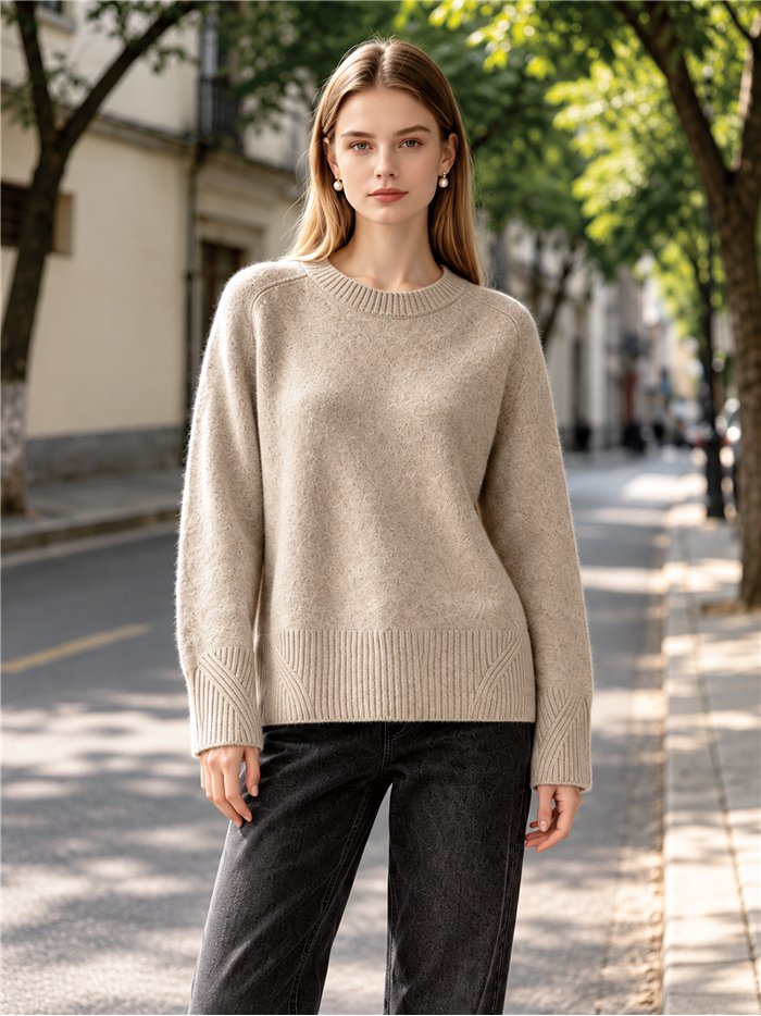 Grobstrickpullover
