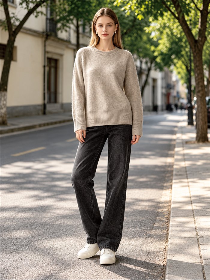 Grobstrickpullover