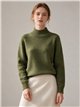 Jersey jaspeado de lana cuello perkins