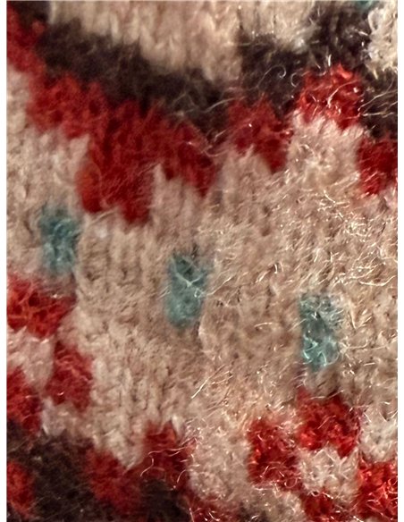 Jersey jacquard nórdico cuello redondo