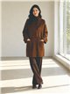 Maxi-Strickjacke mit Taschen
