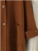 Maxi-Strickjacke mit Taschen