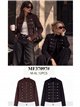 Chaqueta efecto ante estilo militar