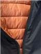 Wendbare Steppjacke mit Kapuze