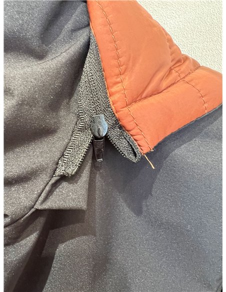 Chaqueta reversible acolchada con capucha