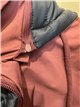Chaqueta reversible acolchada con capucha