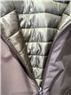 Chaqueta reversible acolchada con capucha