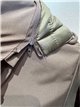 Chaqueta reversible acolchada con capucha