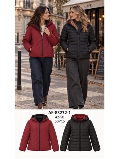 Chaqueta reversible acolchada tallas grandes 2