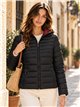 Chaqueta reversible acolchada tallas grandes