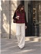 Gilet imbottito con cappuccio foderato in pile