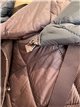 Reversible diamond quilted coat