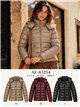 Chaqueta acolchada corta con capucha