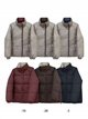 Chaqueta reversible acolchada de cuadros