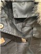 Chaqueta efecto piel con pelo