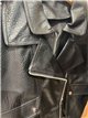 Chaqueta biker efecto piel con bolsillos