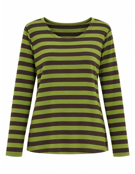 Camiseta rayas manga larga