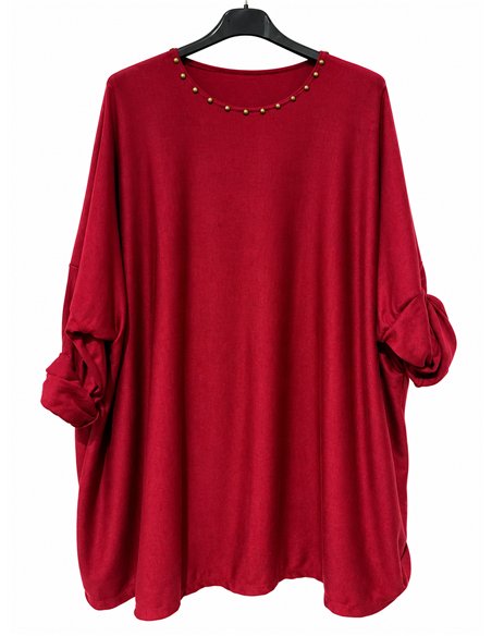 Jersey talla grande con tachas