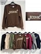Sudadera amplia logo animal print