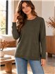 Pull à poches et boutons latéraux