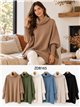 Jersey talla grande cuello vuelto
