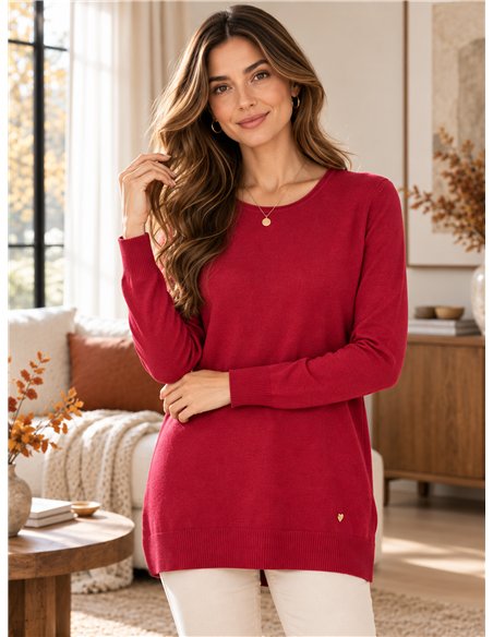 Pull basique en maille fine