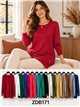 Pull basique en maille fine
