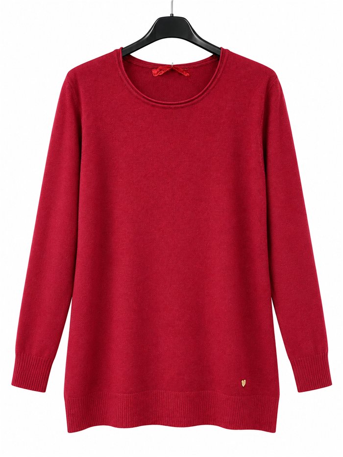 Pull basique en maille fine