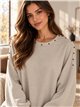 Sudadera tachuelas