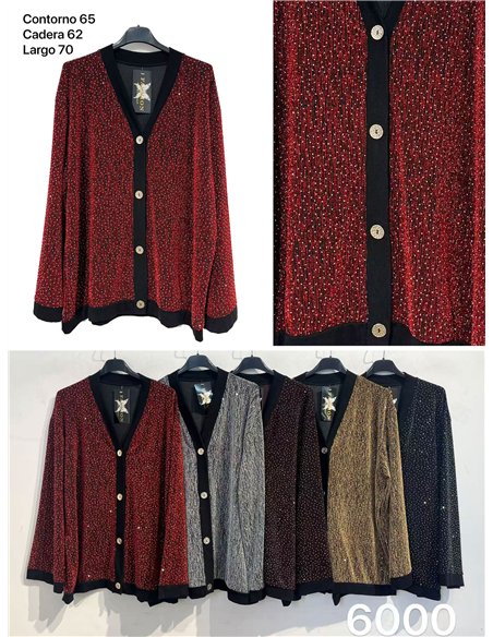 Veste de soirée oversize ornée de strass