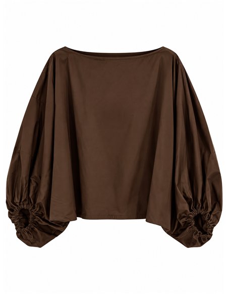 Balloon sleeve blouse