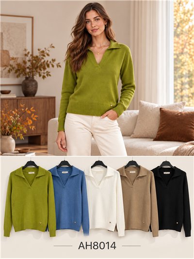 Jersey cuello polo 2
