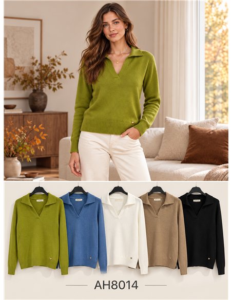 Jersey cuello polo