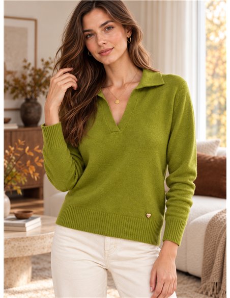 Jersey cuello polo