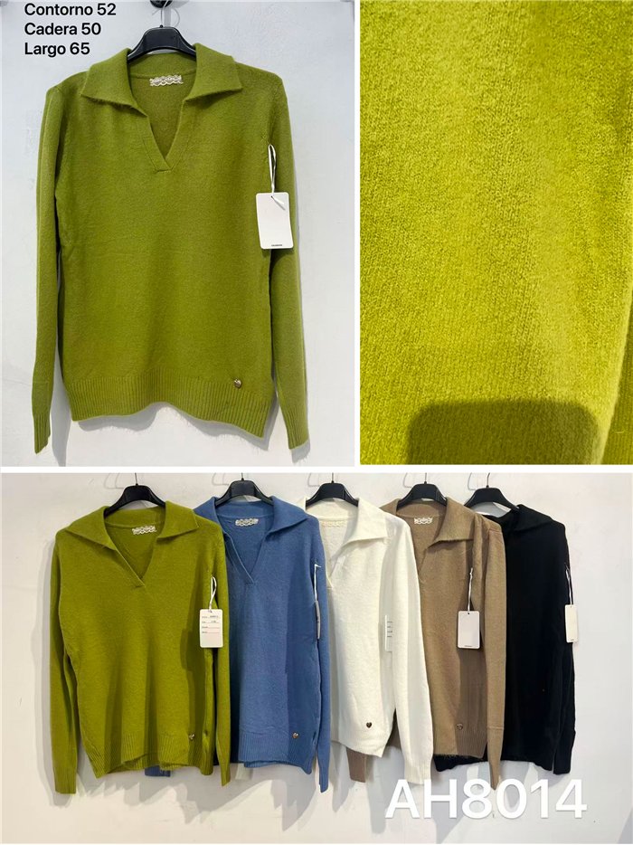 Jersey cuello polo