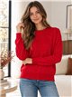 Jersey de punto fino con lentejuelas