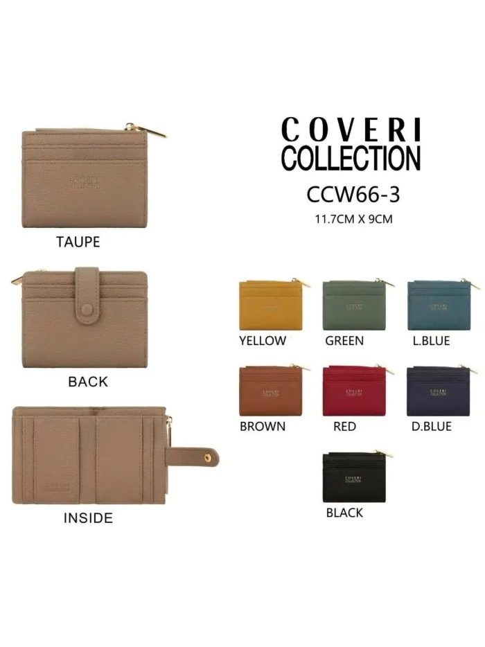 Mini flap card coin purse | CG-CCW66-3 | Wholesale