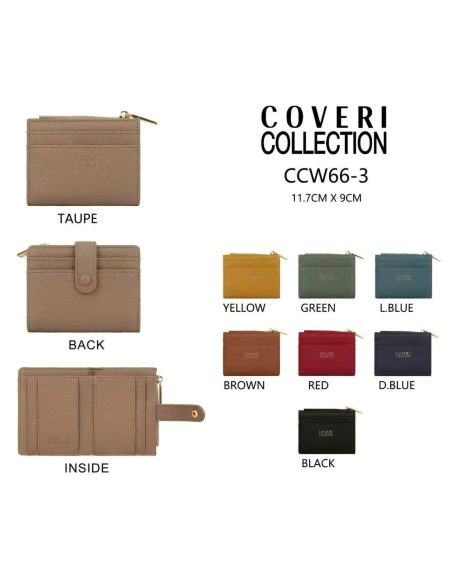 Mini flap card coin purse | CG-CCW66-3 | Wholesale