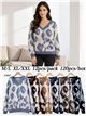 Maglione con scollo a V e stampa animalier in morbida pelliccia.