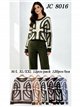 Motifs graphiques pour pulls en poils doux