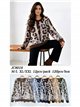 Abstract animal fuzzy sweater