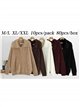 Faux fur panel knit jacket