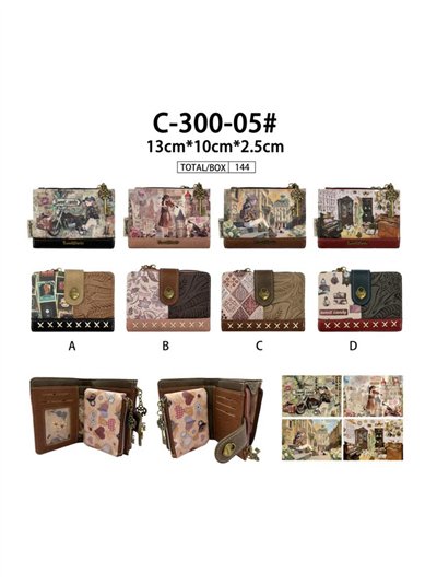 Cartera compacta estampado Sweet Candy 2