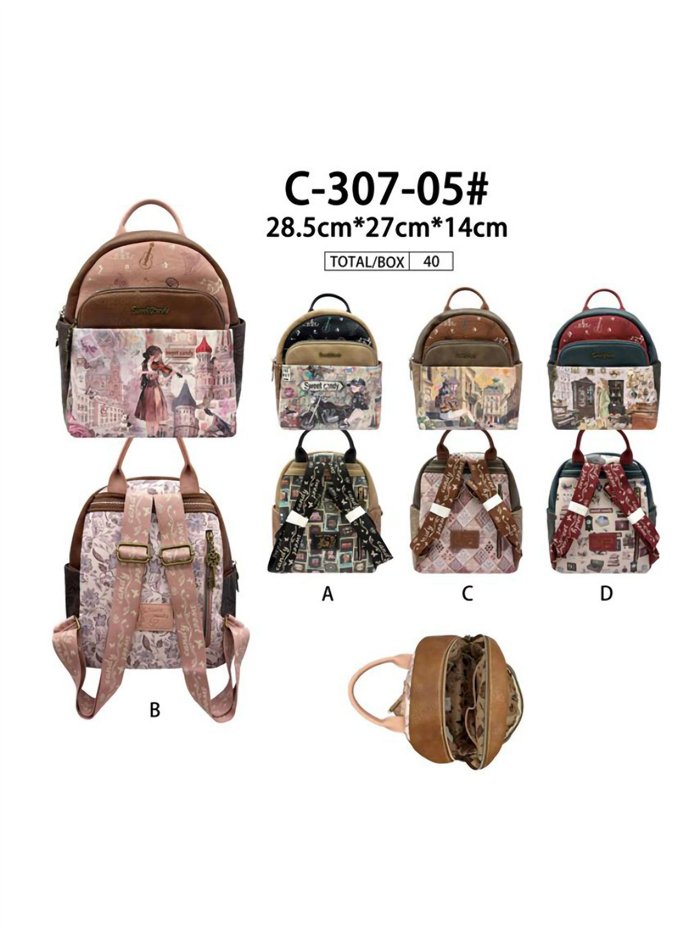 Mochila estampado Sweet Candy