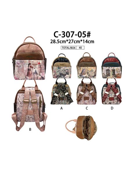Mochila estampado Sweet Candy