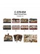 Cartera larga estampado Sweet Candy