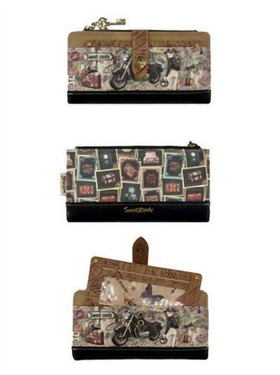 Cartera larga estampado Sweet Candy