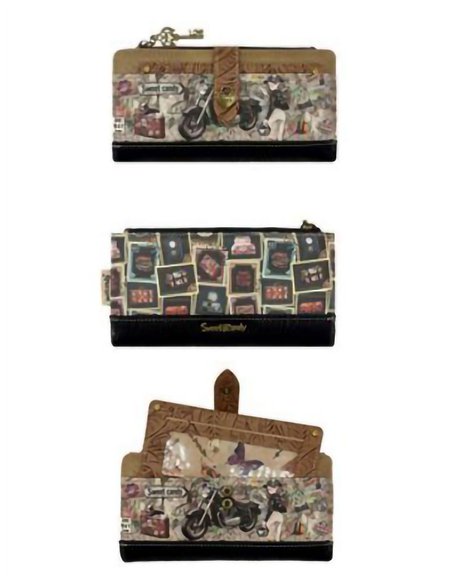 Cartera larga estampado Sweet Candy
