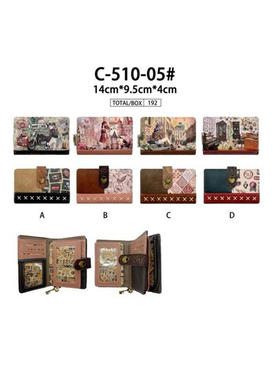 Cartera compacta estampado Sweet Candy 2